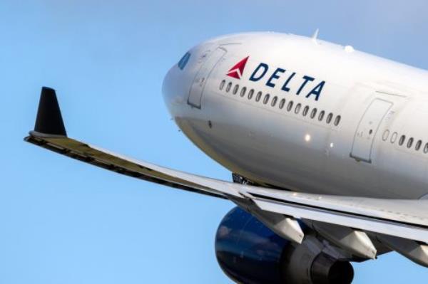 AMSTERDAM, THE NETHERLANDS - JAN 9, 2019: Delta Air Lines Airbus A330 passenger plane taking off from Amsterdam-Schiphol Internatio<em></em>nal Airport.